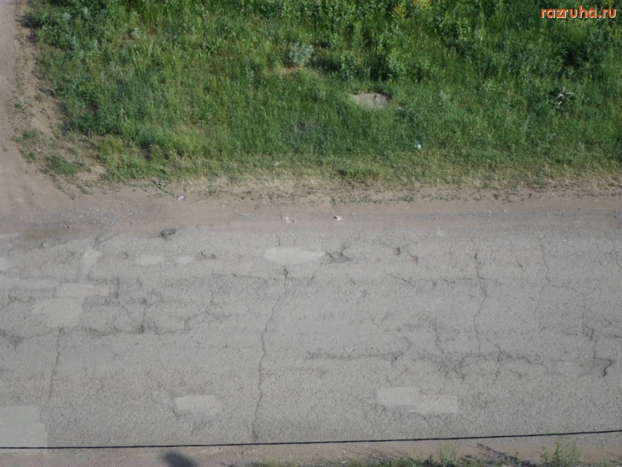 Бугульма - Дорога на ул. Оршанской около 35 дома