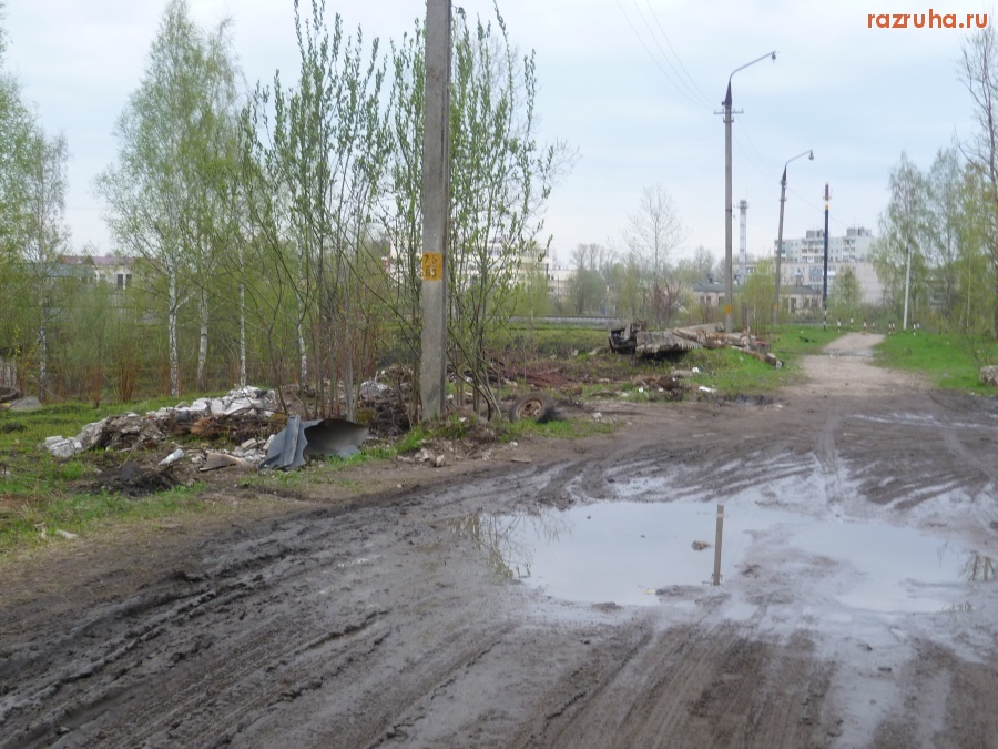 Торжок - Елочки. Когда-то парковая зона