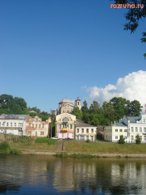 Торжок - Вид набережной