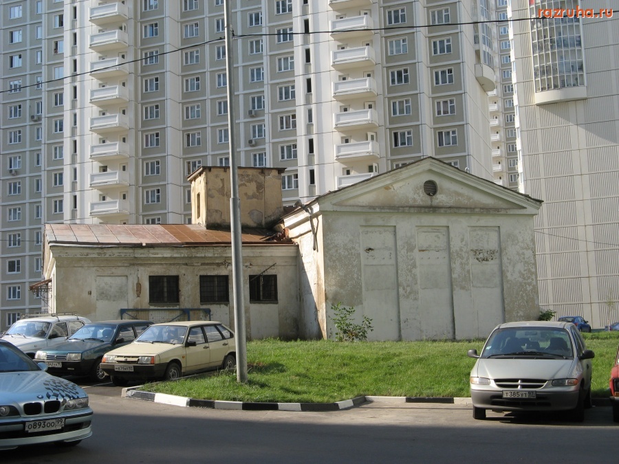 Москва - Храм на улице Новаторов в Москве, 2007г. август.