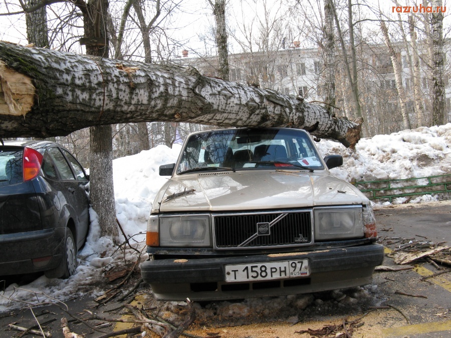 Москва - Вольва  — хорошая, крепкая машина.