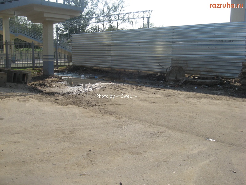 Москва - пл. Чухлинка, при подходе.