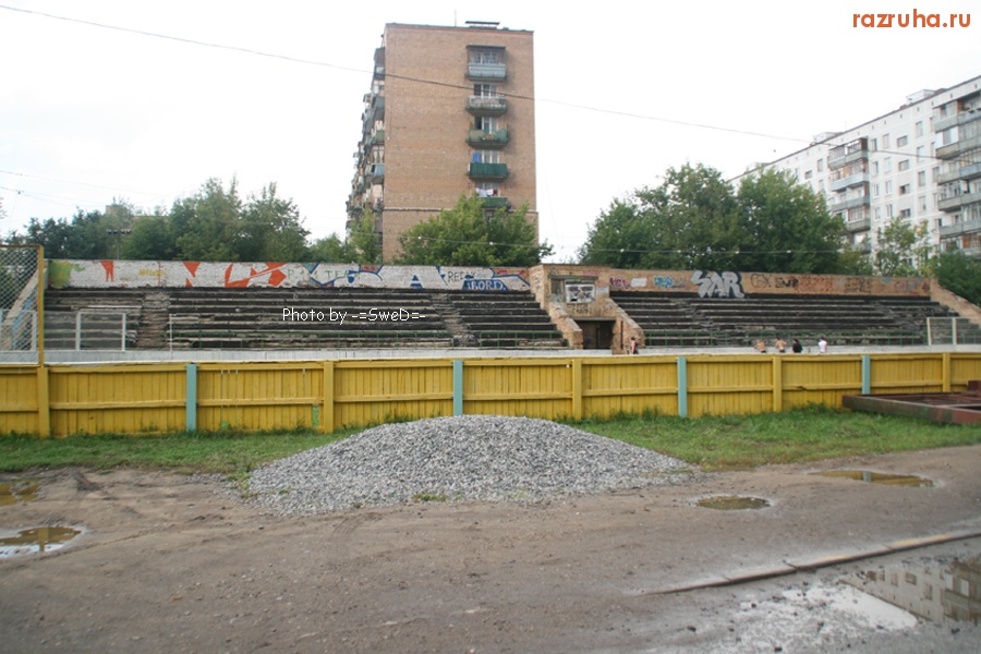 Москва - Территория стадиона 