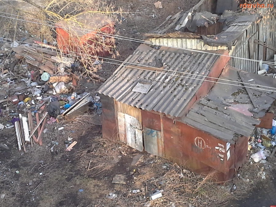 Торопец - гаражи