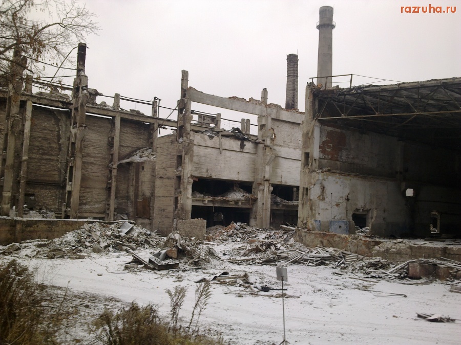 Косая Гора - цементный цех кмз