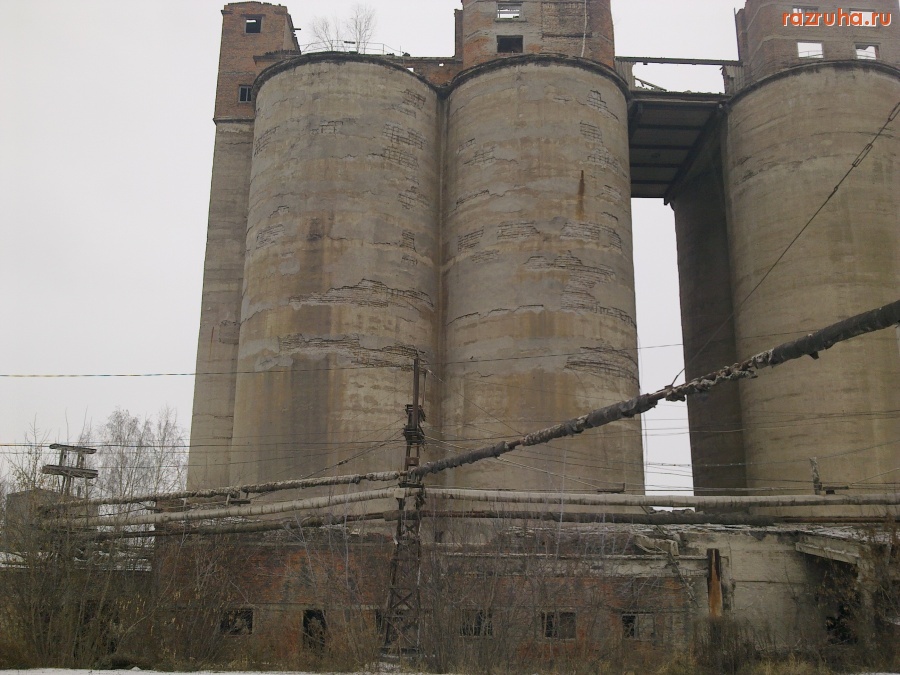Косая Гора - цементный цех кмз
