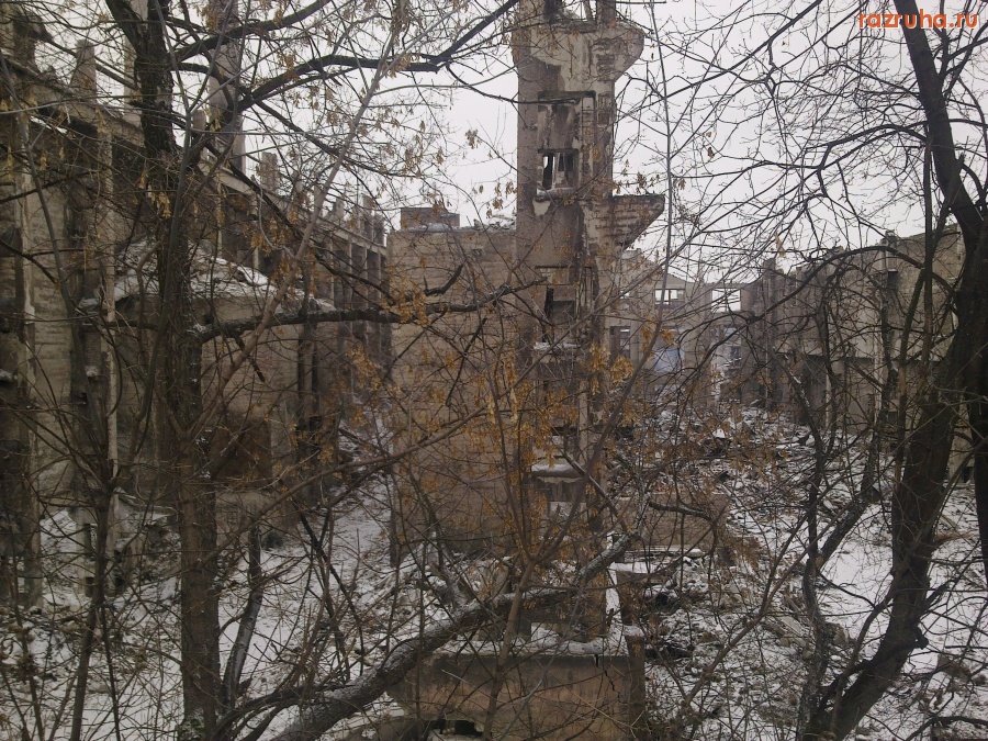 Косая Гора - цементный цех кмз