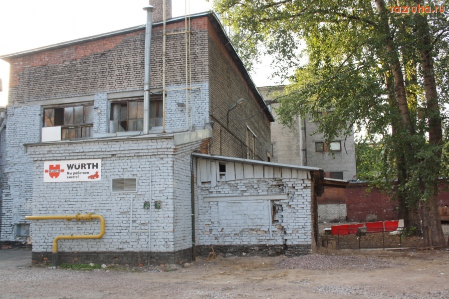 Санкт-Петербург - Петроградский район. Двор Чкаловских бань.