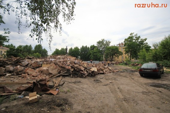 Санкт-Петербург - На улице Чапаева (Петроградский район) снесли бывший детский сад