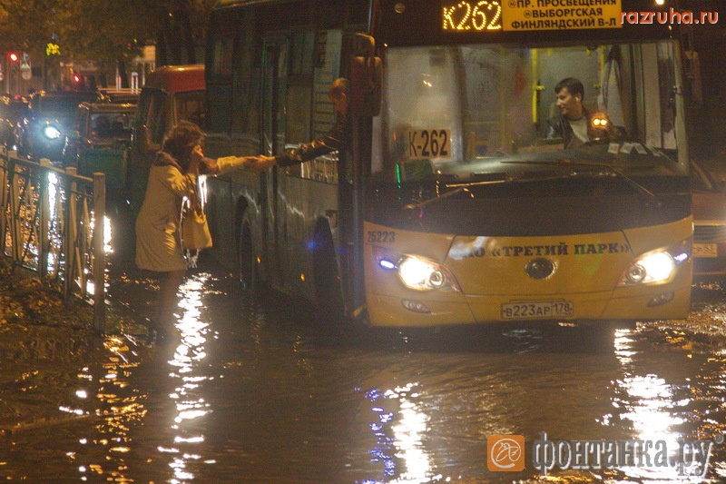 Санкт-Петербург - Фекальный коктейль для севера Петербурга