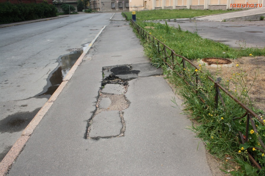 Санкт-Петербург - Петроградский район. Дороги, ведущие в Законодательное собрание. Алексей Делюкин: «…В 2009 году мы… завершили работы по асфальтированию и мощению плиткой более 500 тысяч кв.м. площади…»