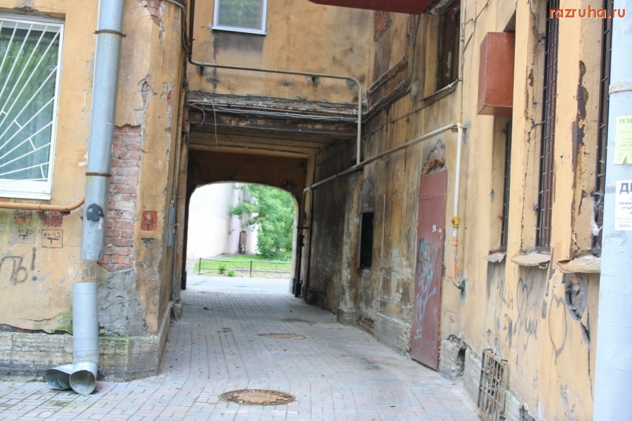 Санкт-Петербург - Петроградский район. Красного Курсанта, д. 51. Фасад.