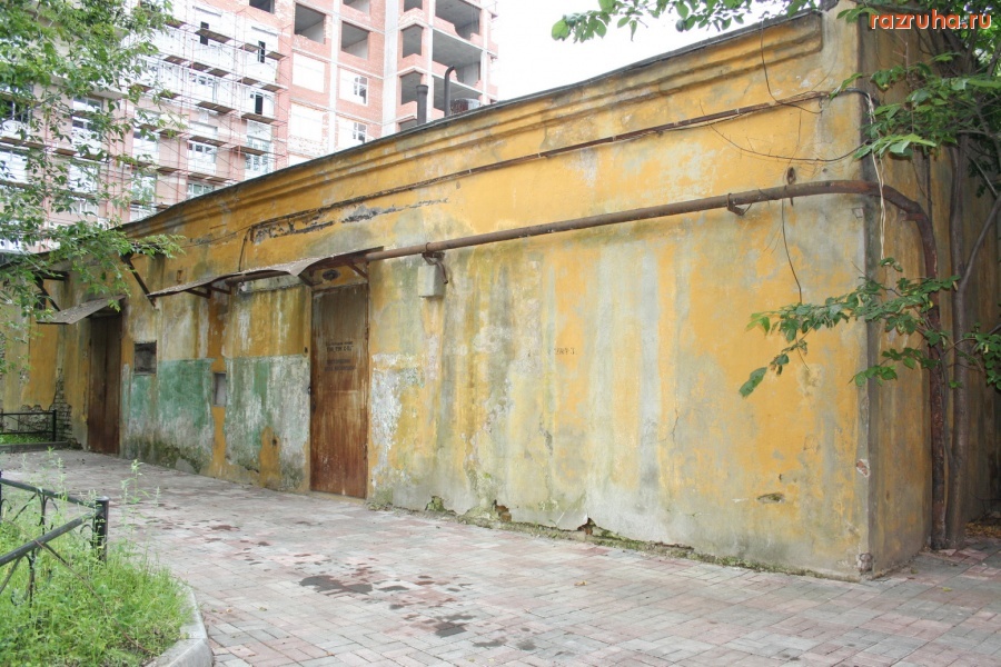 Санкт-Петербург - Петроградский район. Красного Курсанта, д. 51. Строение во дворе.