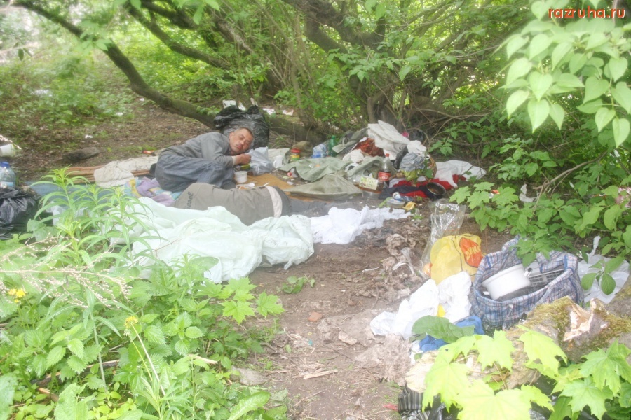 Санкт-Петербург - ПЕТРОГРАДСКИЕ КЛОШАРЫ НА БЕРЕГУ ПЕТРОВСКОГО ПРУДА