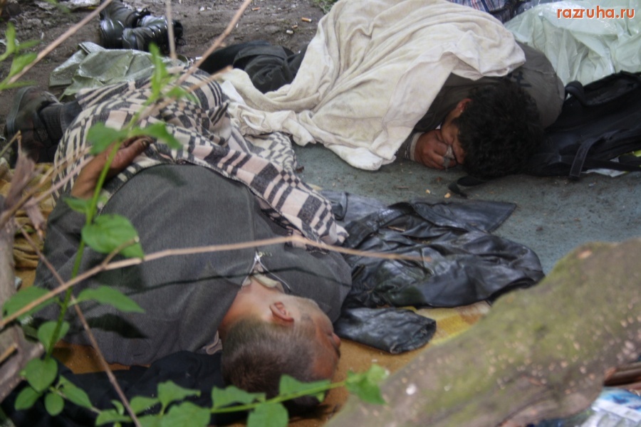 Санкт-Петербург - ПЕТРОГРАДСКИЕ КЛОШАРЫ НА БЕРЕГУ ПЕТРОВСКОГО ПРУДА