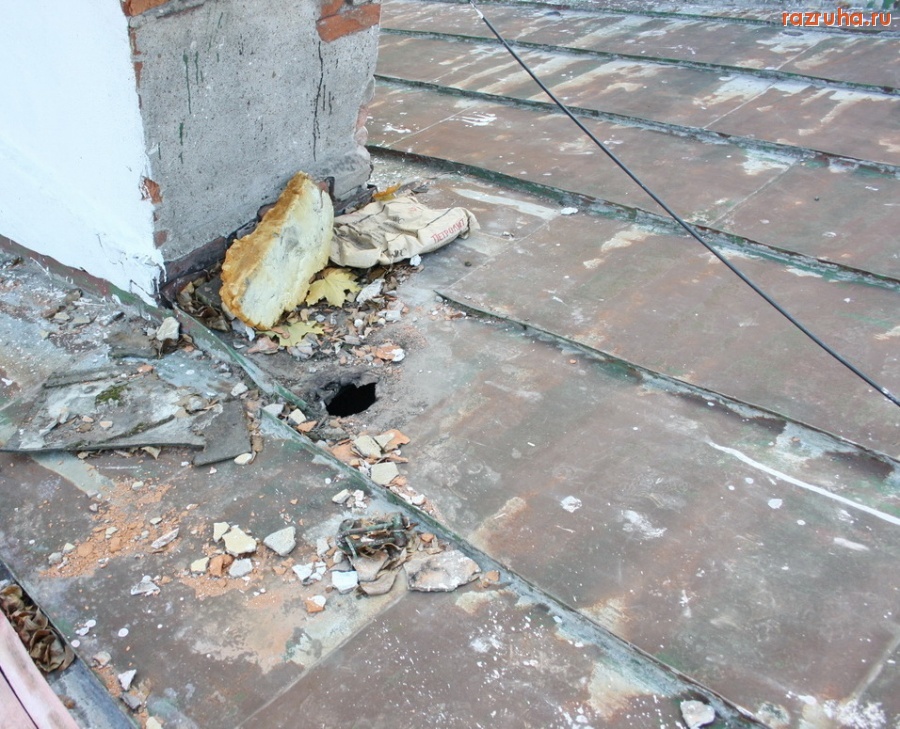 Санкт-Петербург - Крыша дома в Петроградском районе.