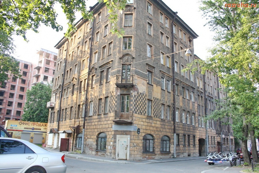 Санкт-Петербург - Петроградский район. Красного Курсанта, д. 51. Фасад