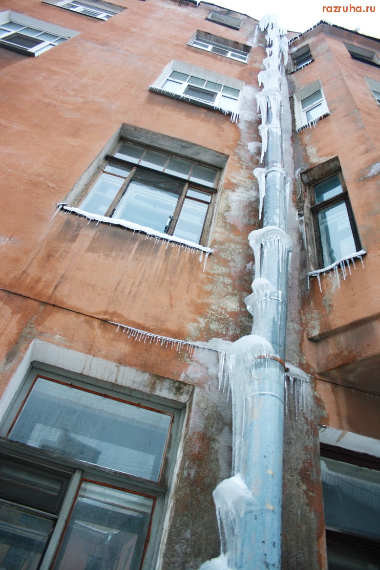 Санкт-Петербург - Застывший водопад