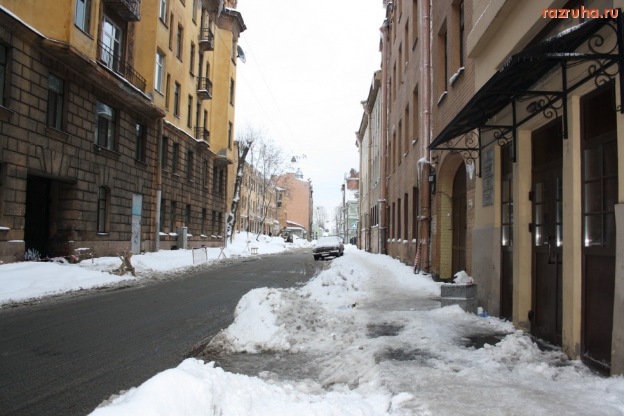 Санкт-Петербург - Петроградский район. Тротуары.