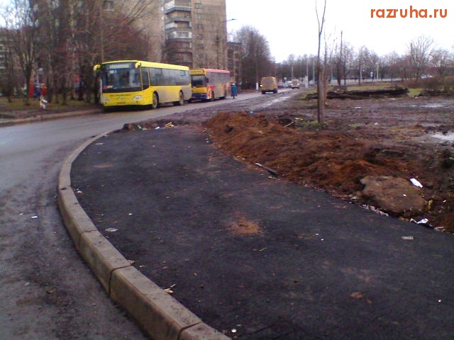 Санкт-Петербург - СПб, у Пискарёвского виадука