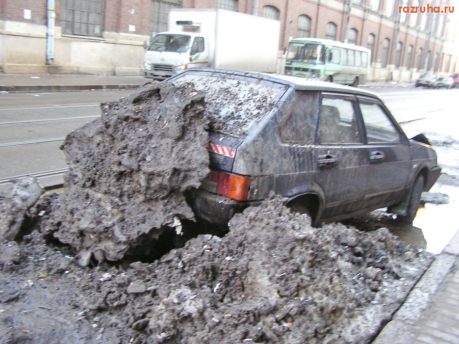 Санкт-Петербург - Петроградский район прошедшей зимой и весной