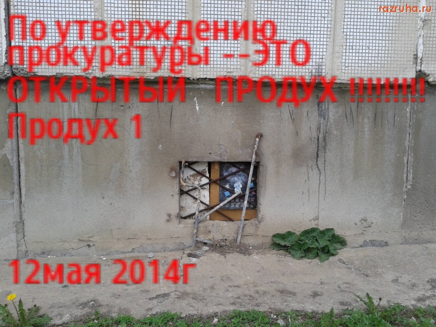 Тобольск - продухи