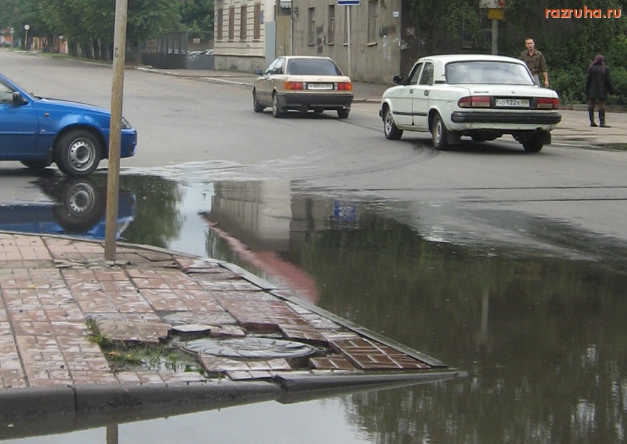 Тверь - Пешеходный переход ул.Скворцова-Степанова у дома 34.