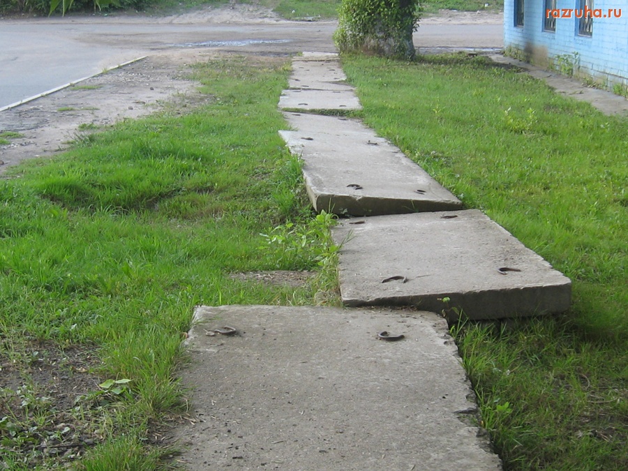 Тверь - Пешеходная дорожка на ул. Волынской, д.65