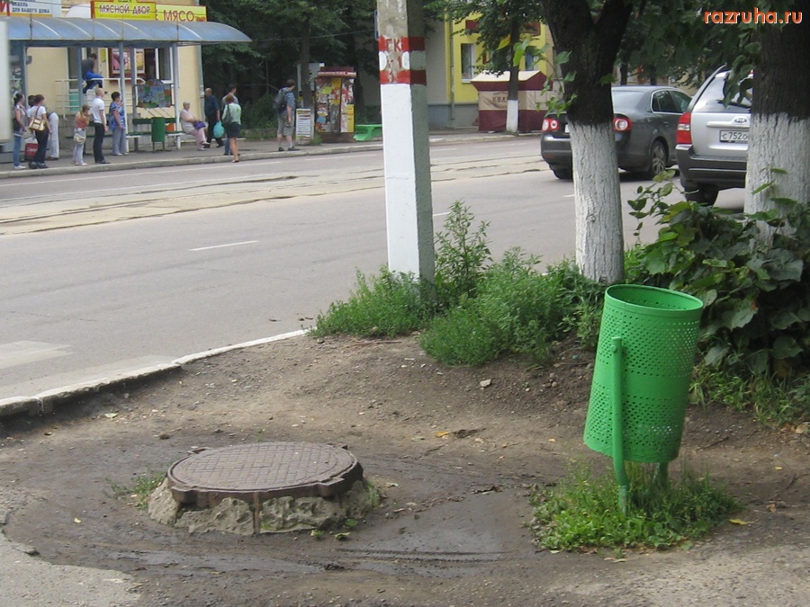 Тверь - Пешеходный переход с препятствиями рядом проспект Калинина, д. 16