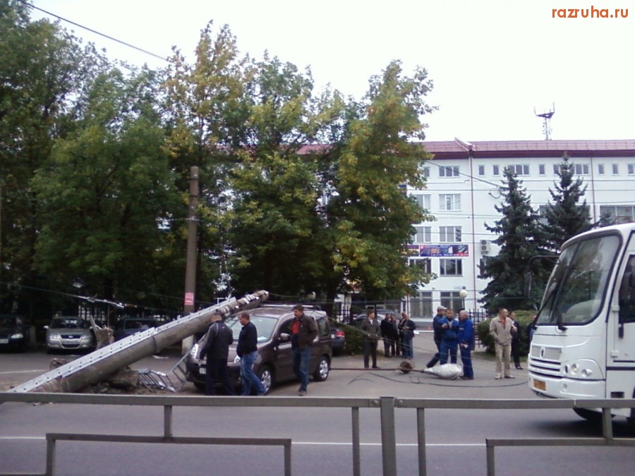 Тверь - Тверь - город падающих столбов!