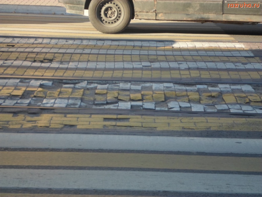 Тверь - Такие пешеходные переходы в Твери