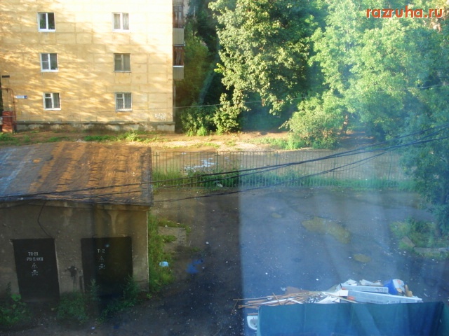 Тверь - Вид из окна гостиницы