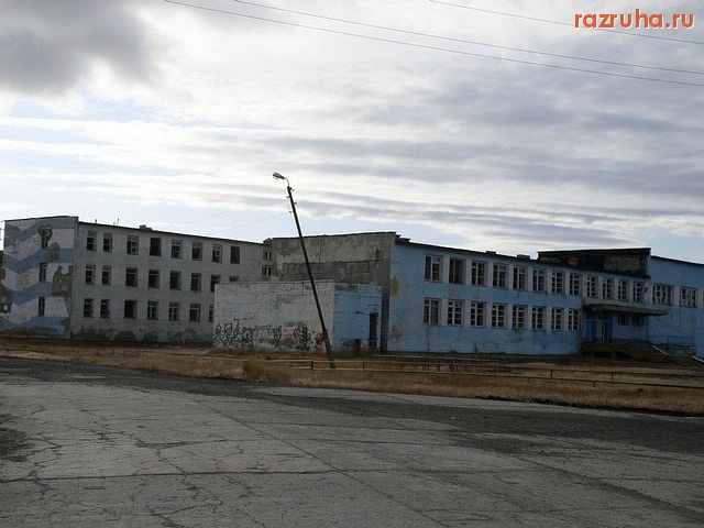 Угольные Копи - Расселеные дома в центре