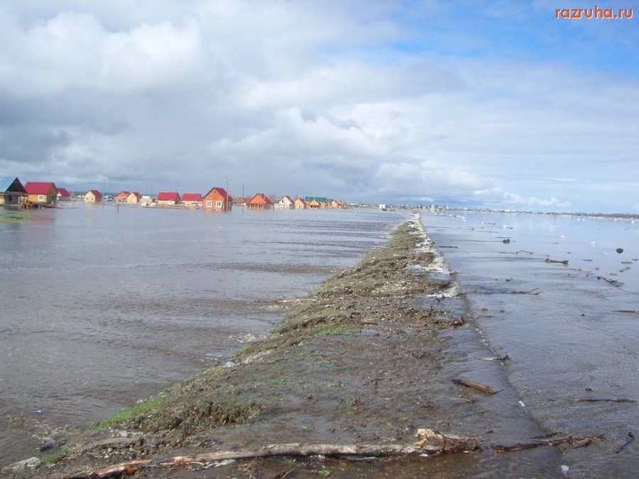 Якутск - Дороги Якутии после паводка