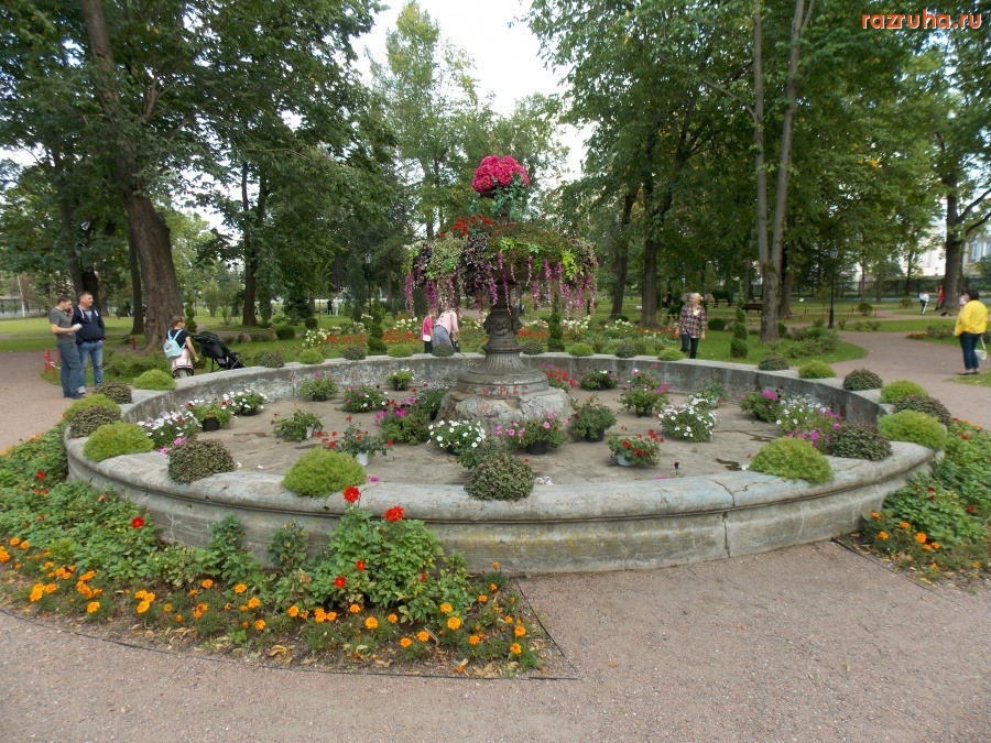 Рыбинск - Цветочный фонтан в Карякинском парке