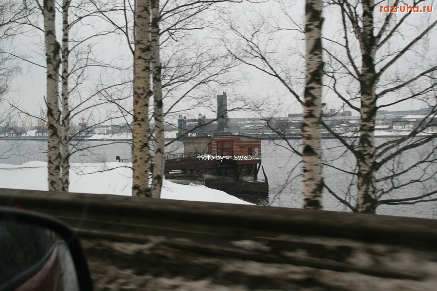 Рыбинск - Разрушенный пирсик.