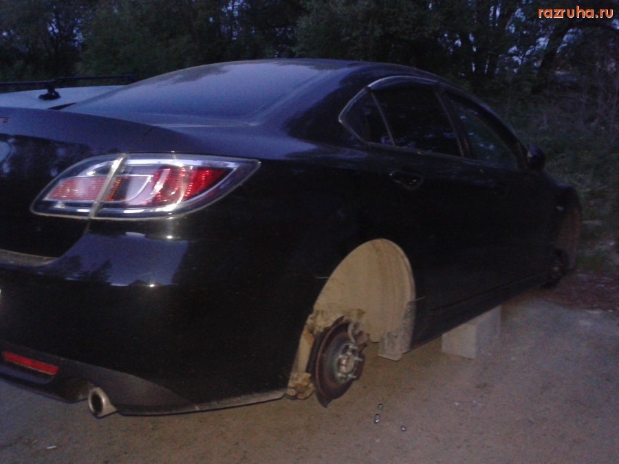 Воскресенск - Разули ночью мою машинку