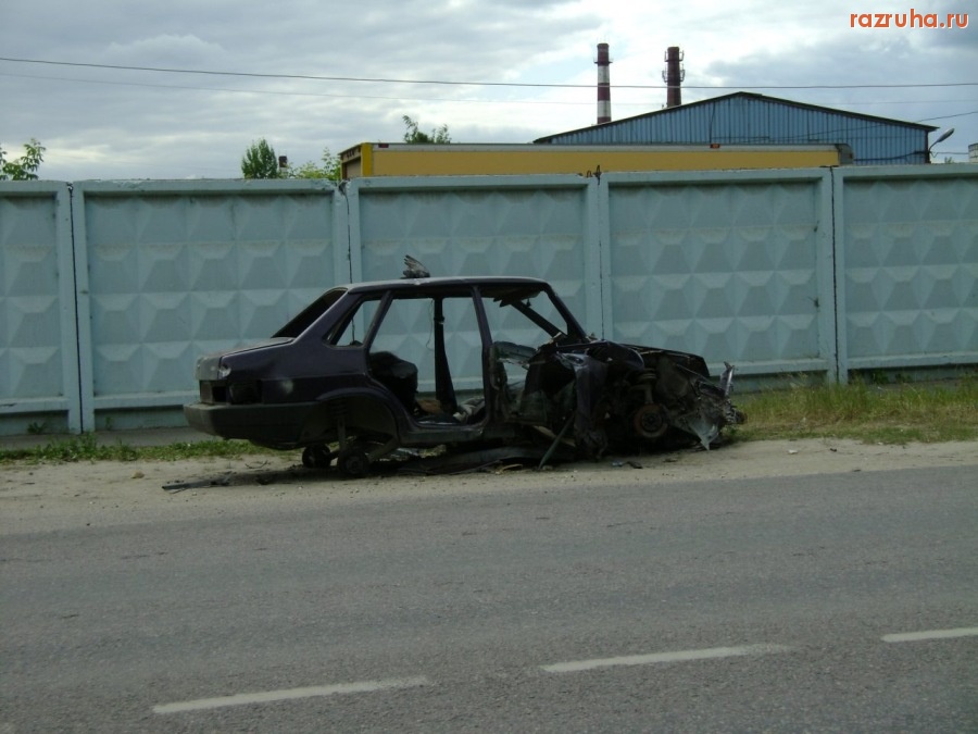 Воскресенск - Разобрали после дтп!!!