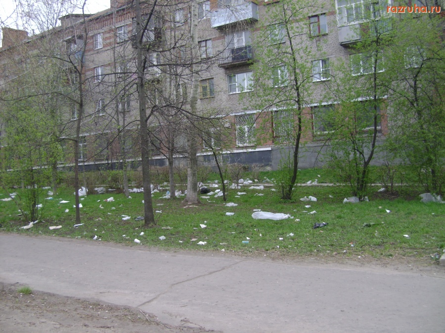 Воскресенск - Снова мусор!!!