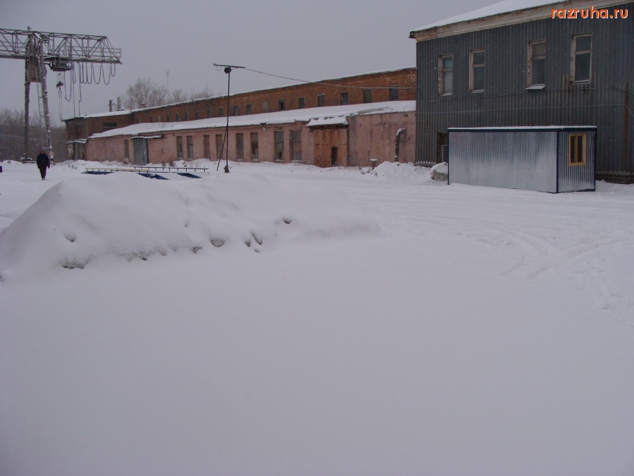 Воскресенск - Лафарж-убийца. Снег до цементного воздействия.