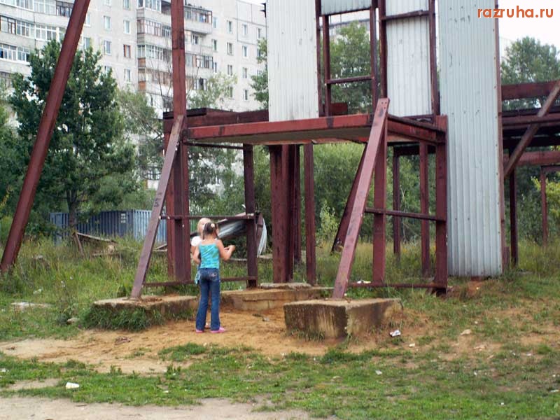 Воскресенск - Двор дома 125 по ул. Рабочая