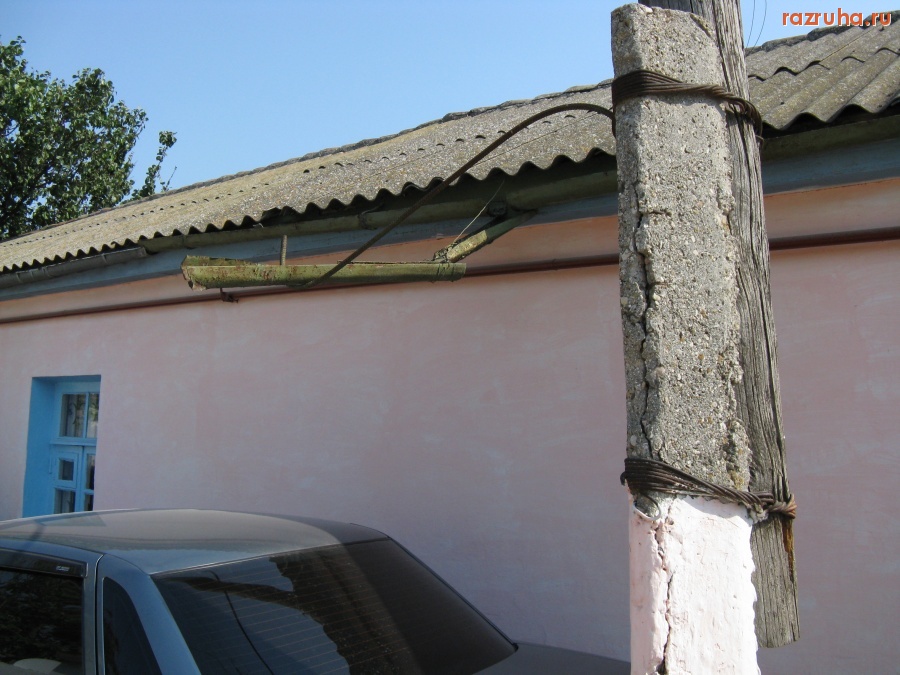 Евпатория - Крепление водостока