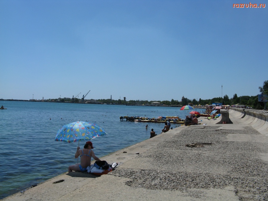 Евпатория - Где купаются в Крыму