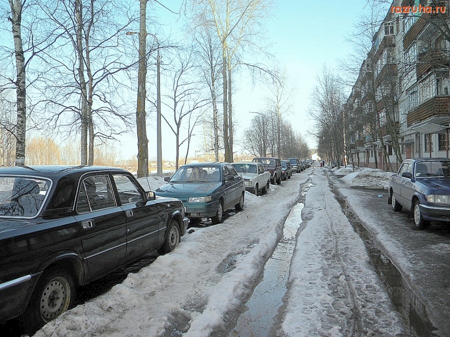 Новодвинск - Бесконечность, уходящая в лужи.