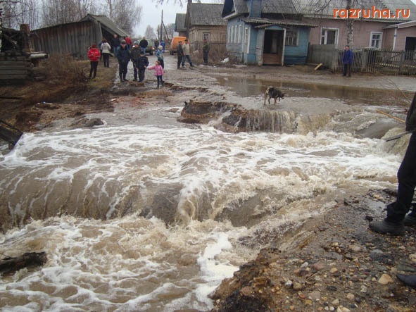 Вельск - Мини-цунами