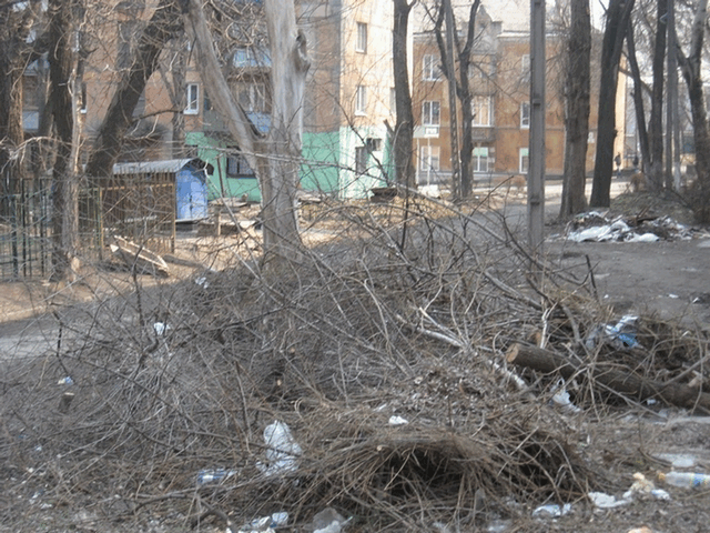 Днепродзержинск - мусор