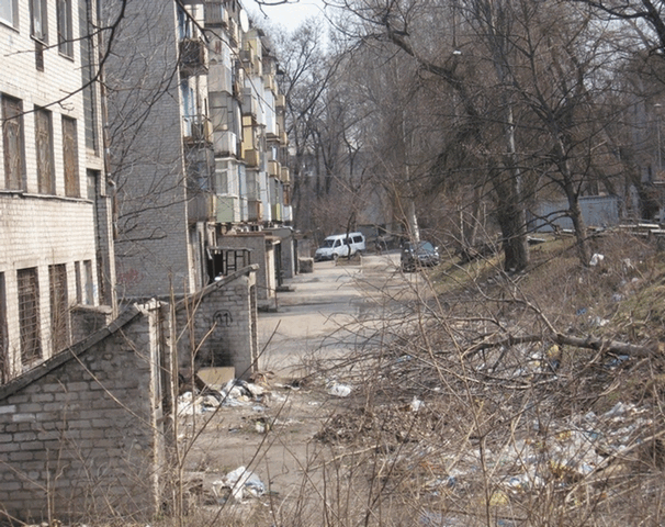 Днепродзержинск - мусор