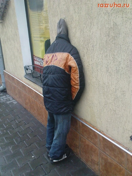 Одесса - чувак-пугалка