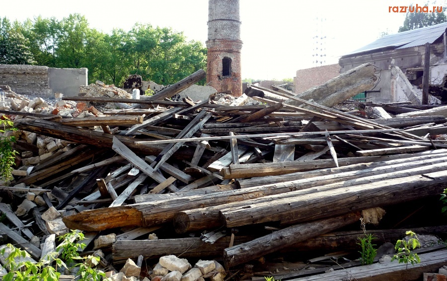 Часов Яр - Руины хлебозавода