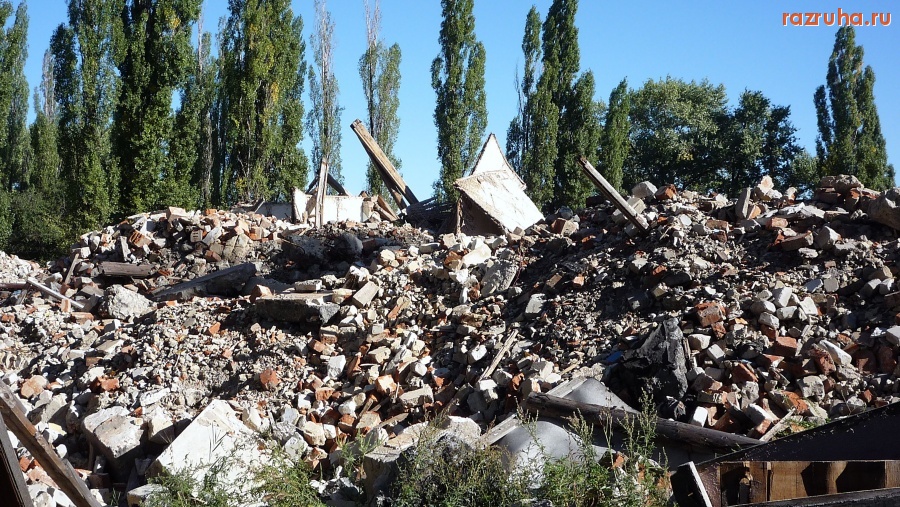Часов Яр - Строительный мусор  на 26.09.11 г.